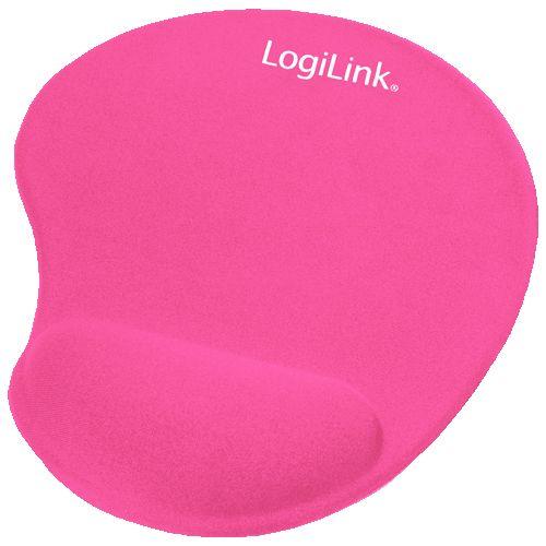 Tapete de Rato LOGILINK ID0027P (Espuma, Gel, Borracha - 3 mm - Rosa)