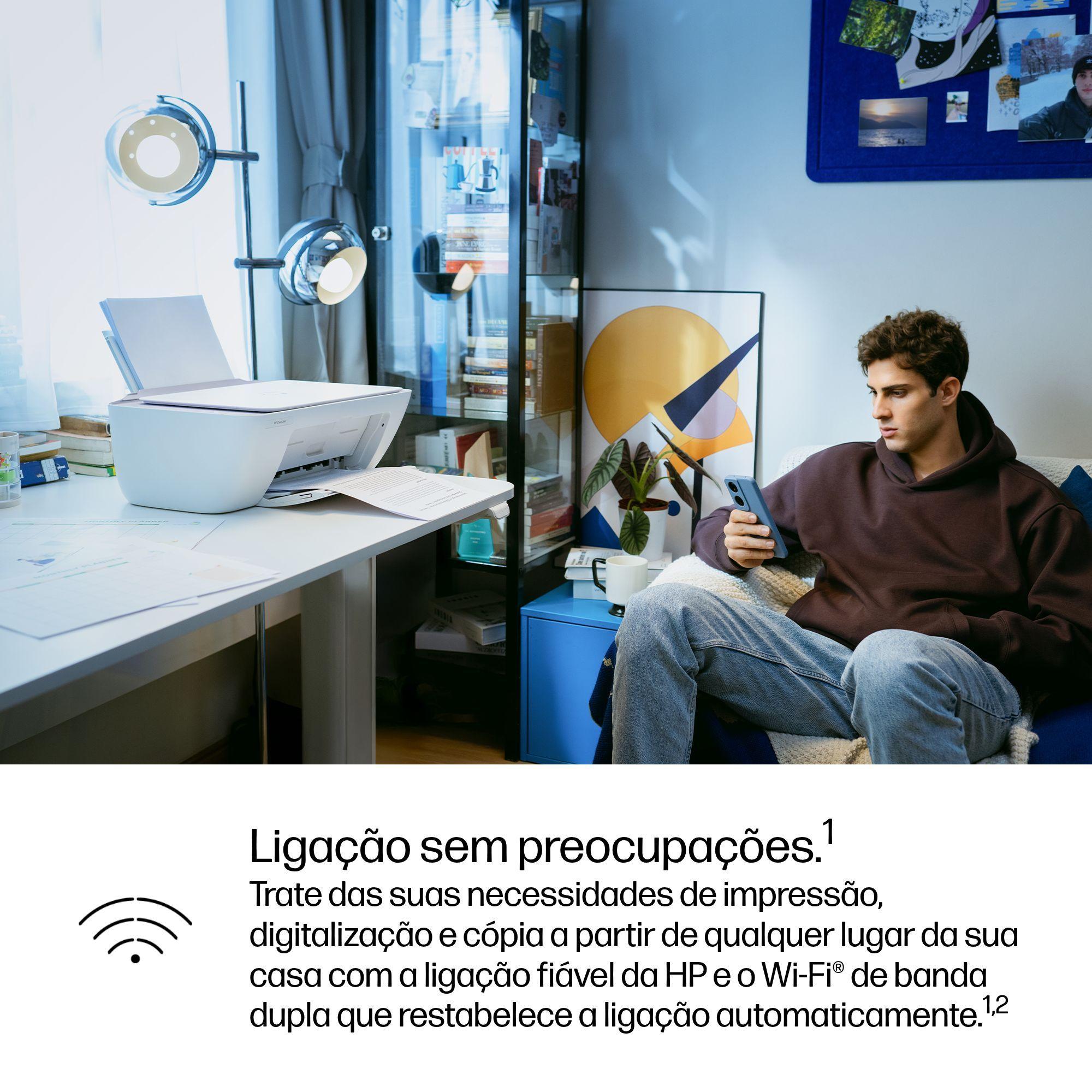 Impressora Multifunções HP DeskJet 2922 (A4 - Impressão a cores - 60 folhas - Branco), miniatura 14