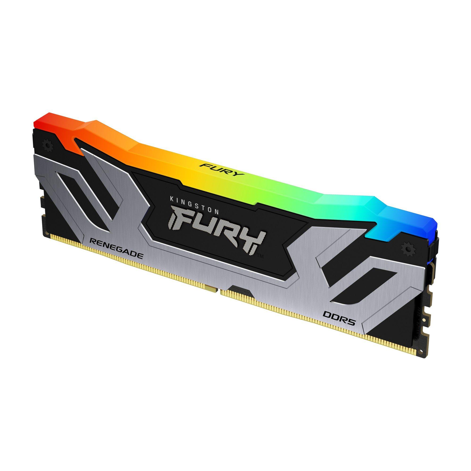 Memória RAM KINGSTON FURY Renegade RGB KF584CU40RSA-24 (8400 MHz - 24 GB - DIMM), miniatura 2