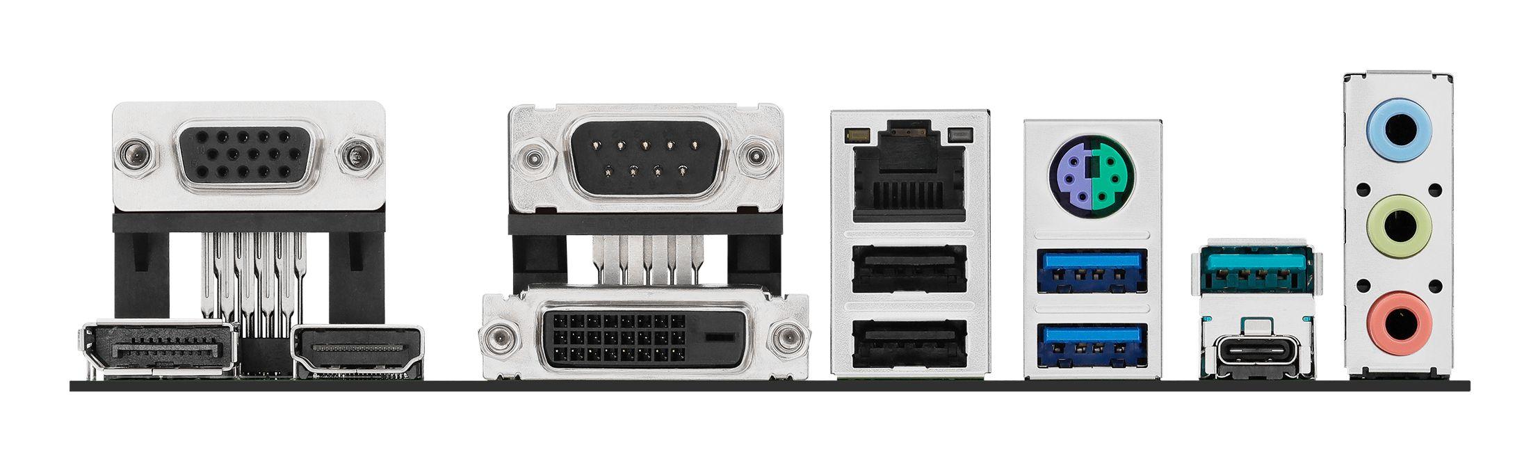 Motherboard ASUS PRO H810M-C-CSM (LGA 1851 (Socket V1) - Intel Core Ultra - micro ATX - Verde), miniatura 6