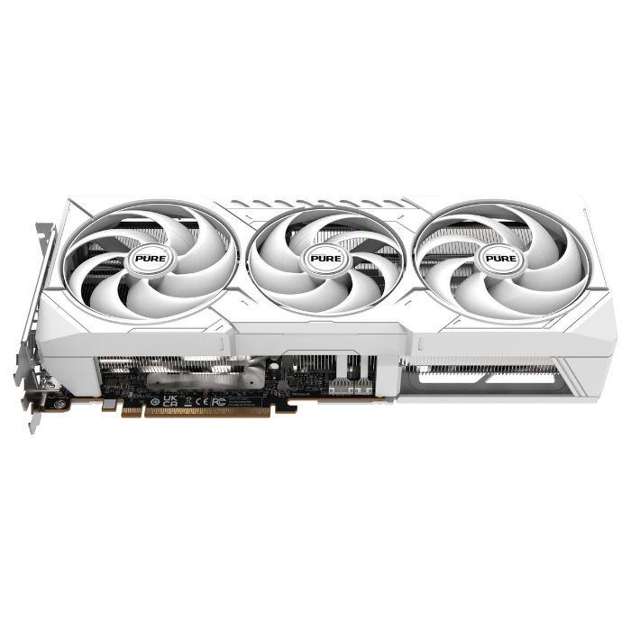 Placa Gráfica SAPPHIRE Radeon RX 9070 XT PURE OC (AMD Radeon RX 9070 XT - 20 Gbit/s - 16 GB - Branco), miniatura 4