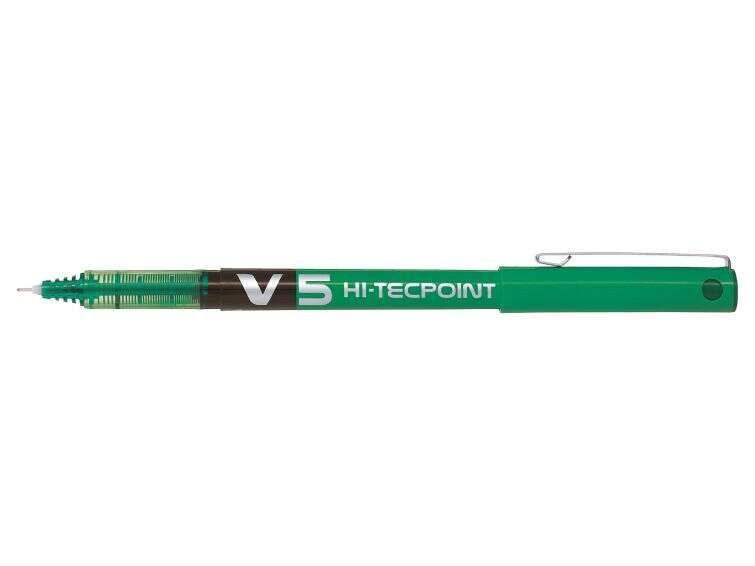 Caneta de Tinta Líquida PILOT V5 (Verde)