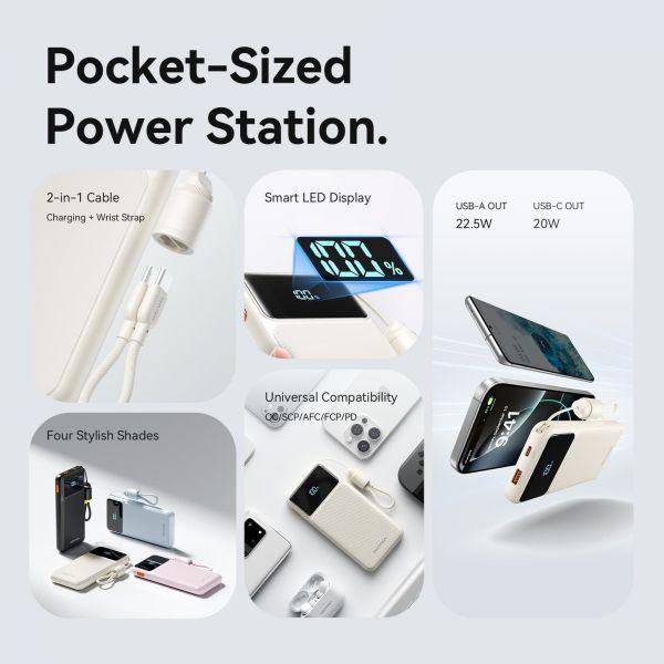Powerbank VENTION XGYW0-39-TY (10000mAh - Azul), miniatura 4