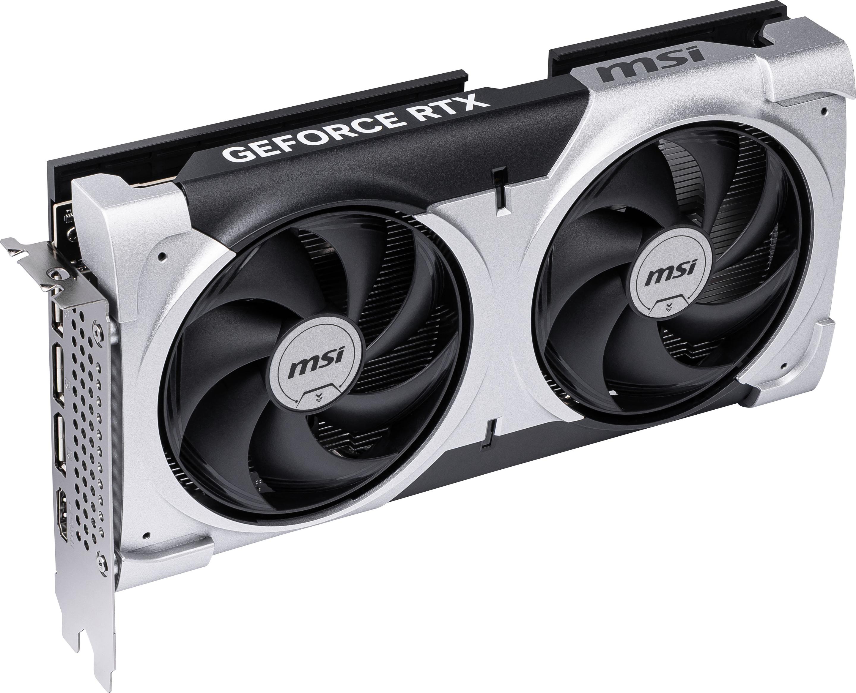 Placa Gráfica MSI GeForce RTX 5060 Ti VENTUS 2X OC PLUS (GeForce RTX 5060 Ti - 28 Gbps - 8 GB - Prateado) — miniatura 5
