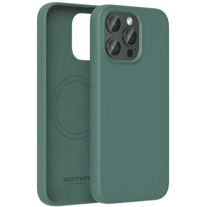 Capa de Silicone VENTION KUEG0-10 (iPhone 14 - Silicone - Verde)