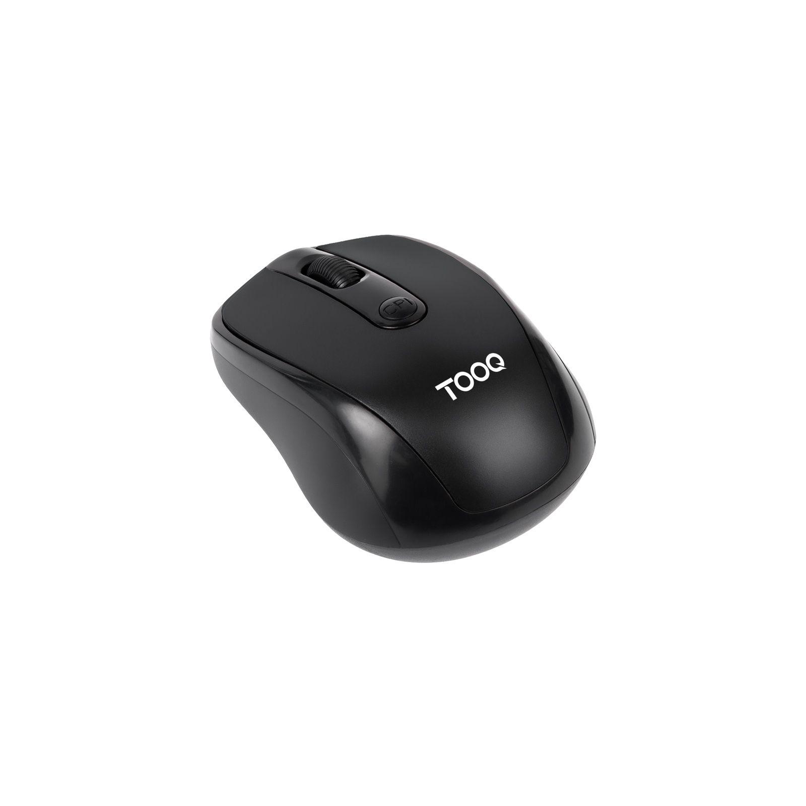 Rato TOOQ TQMW-1103-B (Ambidestro - 1600 DPI - Ótico - Preto)
