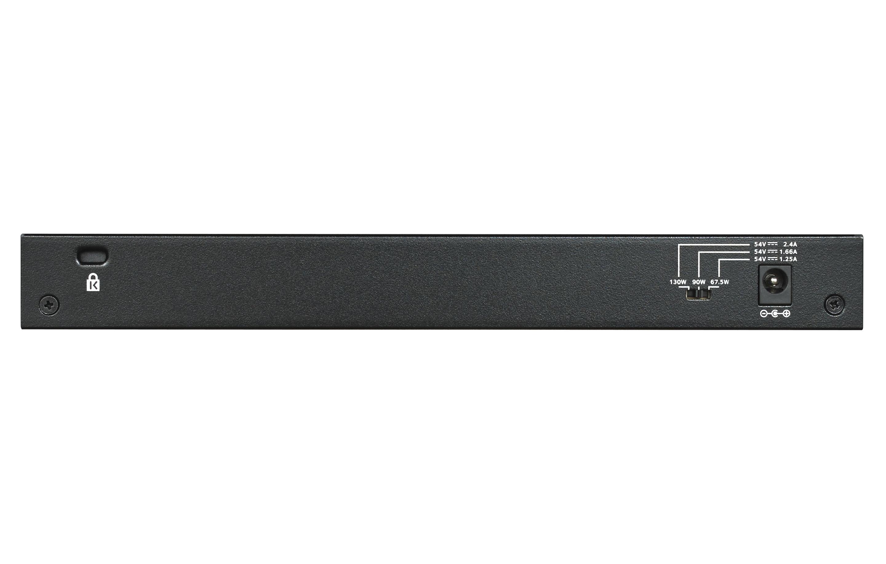Switch NETGEAR GS308PP (Gigabit Ethernet - 0,192 MB - 16 Gbit/s - Preto), miniatura 2