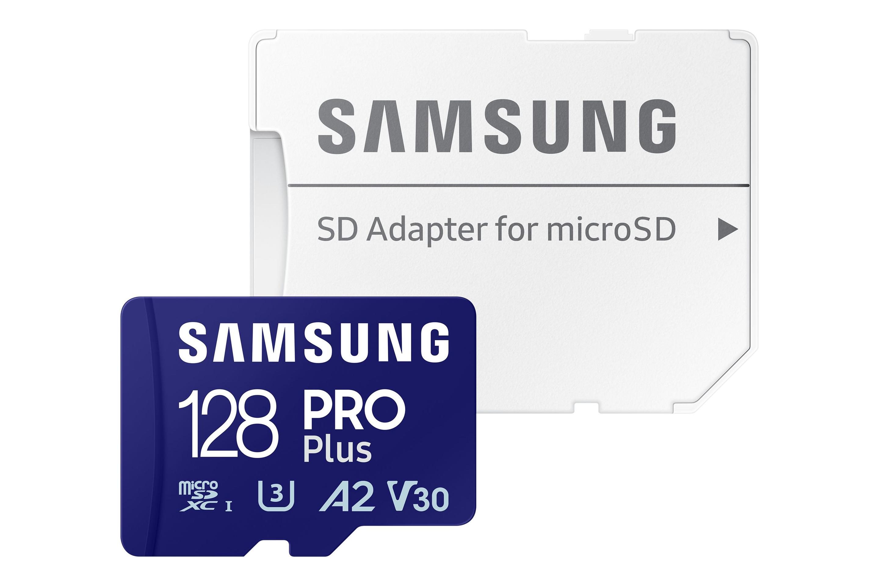 Cartão de Memória SAMSUNG PRO Plus MB-MD128SA/EU (128GB - Classe 10 - 180 MB/s - Azul-marinho), miniatura 4