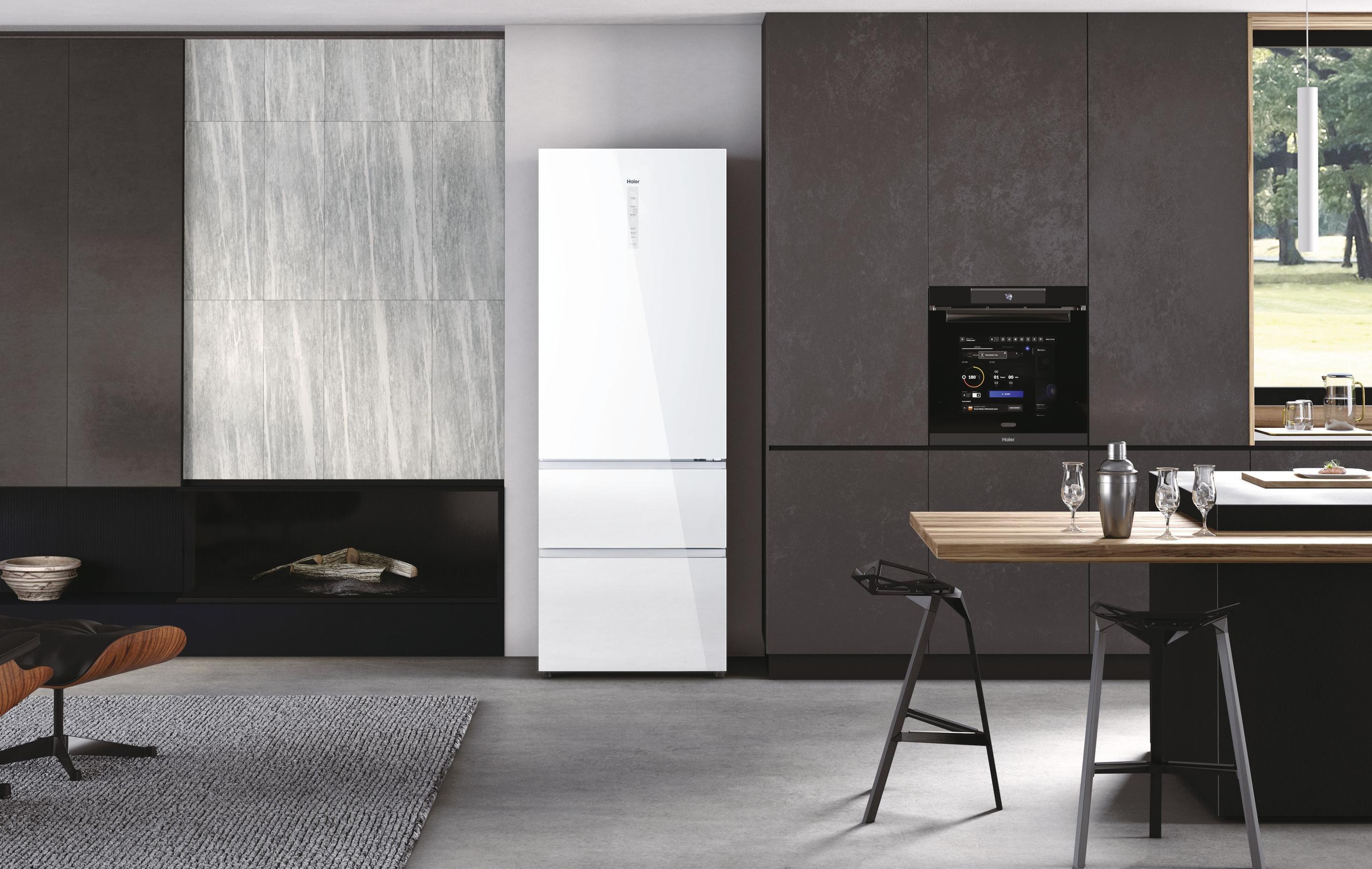 Frigorífico Combinado Independente HAIER HTW7720DNGW (483 l - 200,6x70x67,5 cm - 70 cm - Branco) — miniatura 8