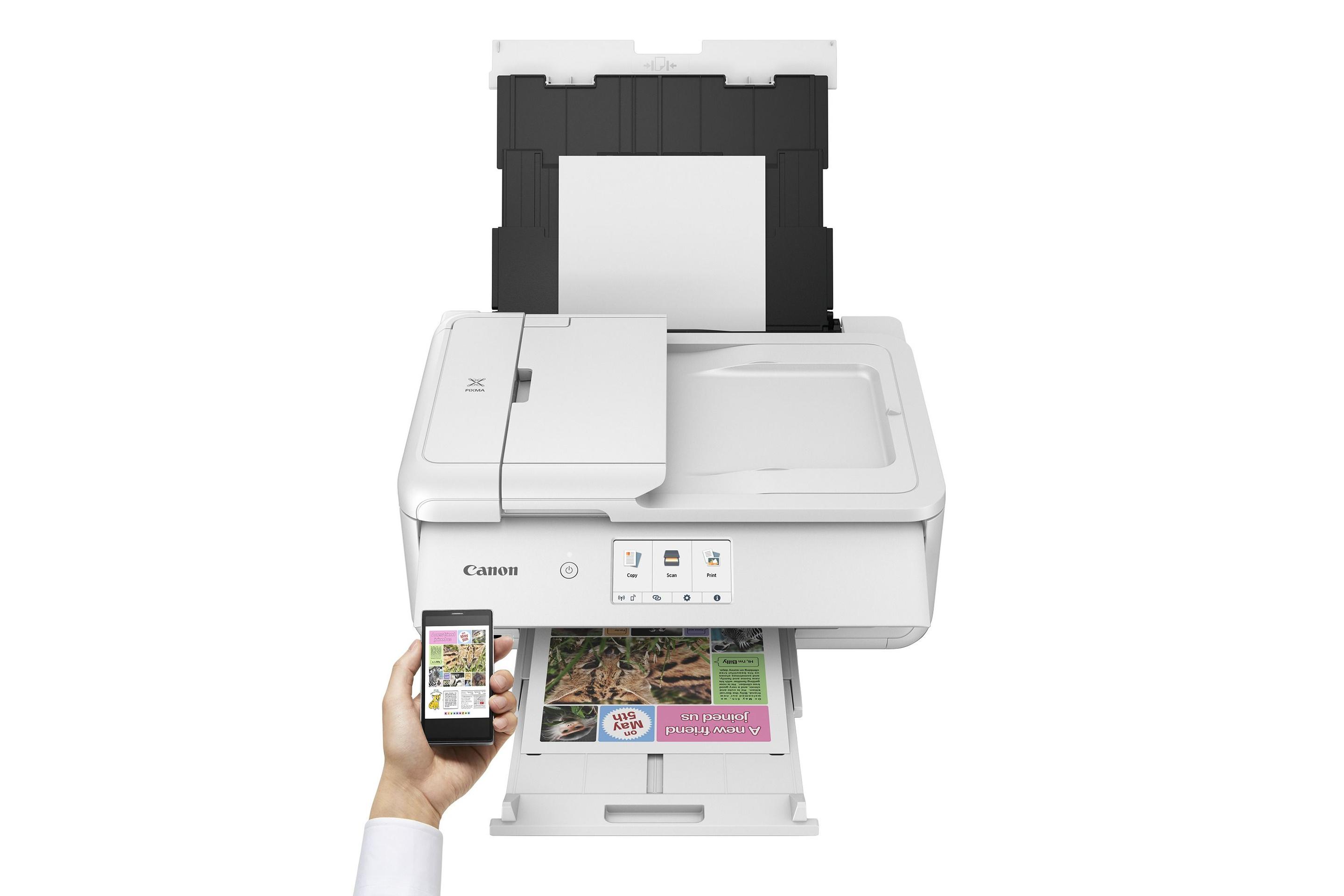 Impressora Multifunções CANON PIXMA TS9551Ca (A3 - Impressão a cores - 100 folhas - Branco) — miniatura 11