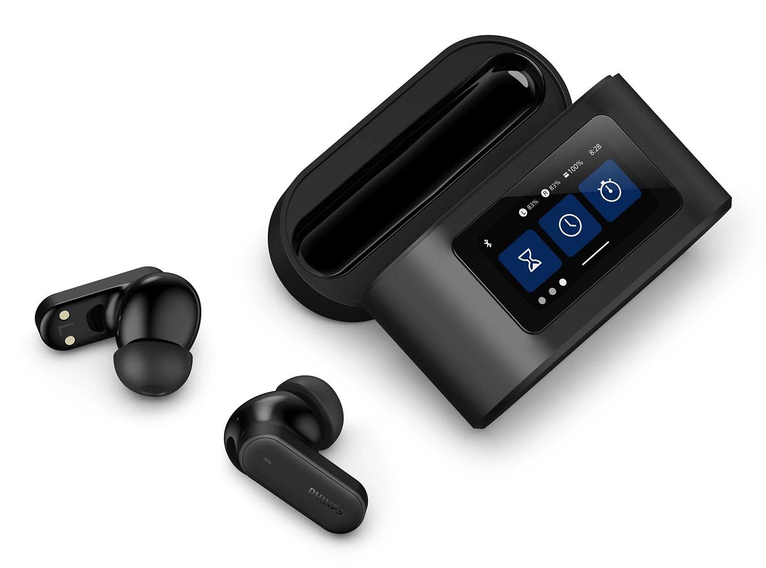 Auscultadores PHILIPS TAT6000BK/00 (Binaural - True Wireless Stereo - Intra-aural - Preto), miniatura 2
