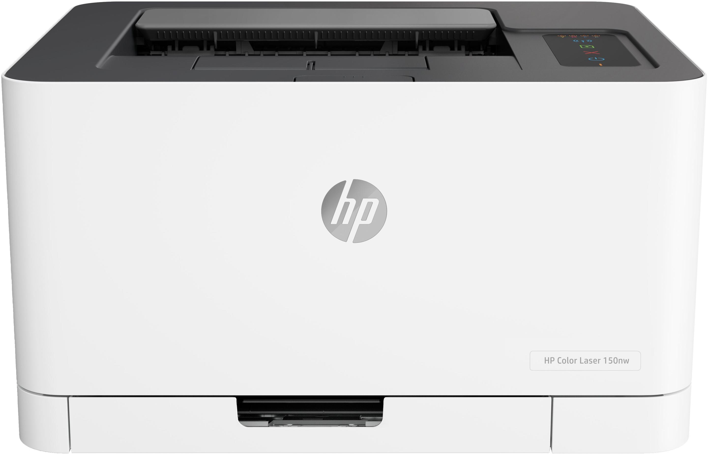 Impressora Laser a Cores HP Color Laser 150nw (A4 - Impressão a cores - 150 folhas - Branco)