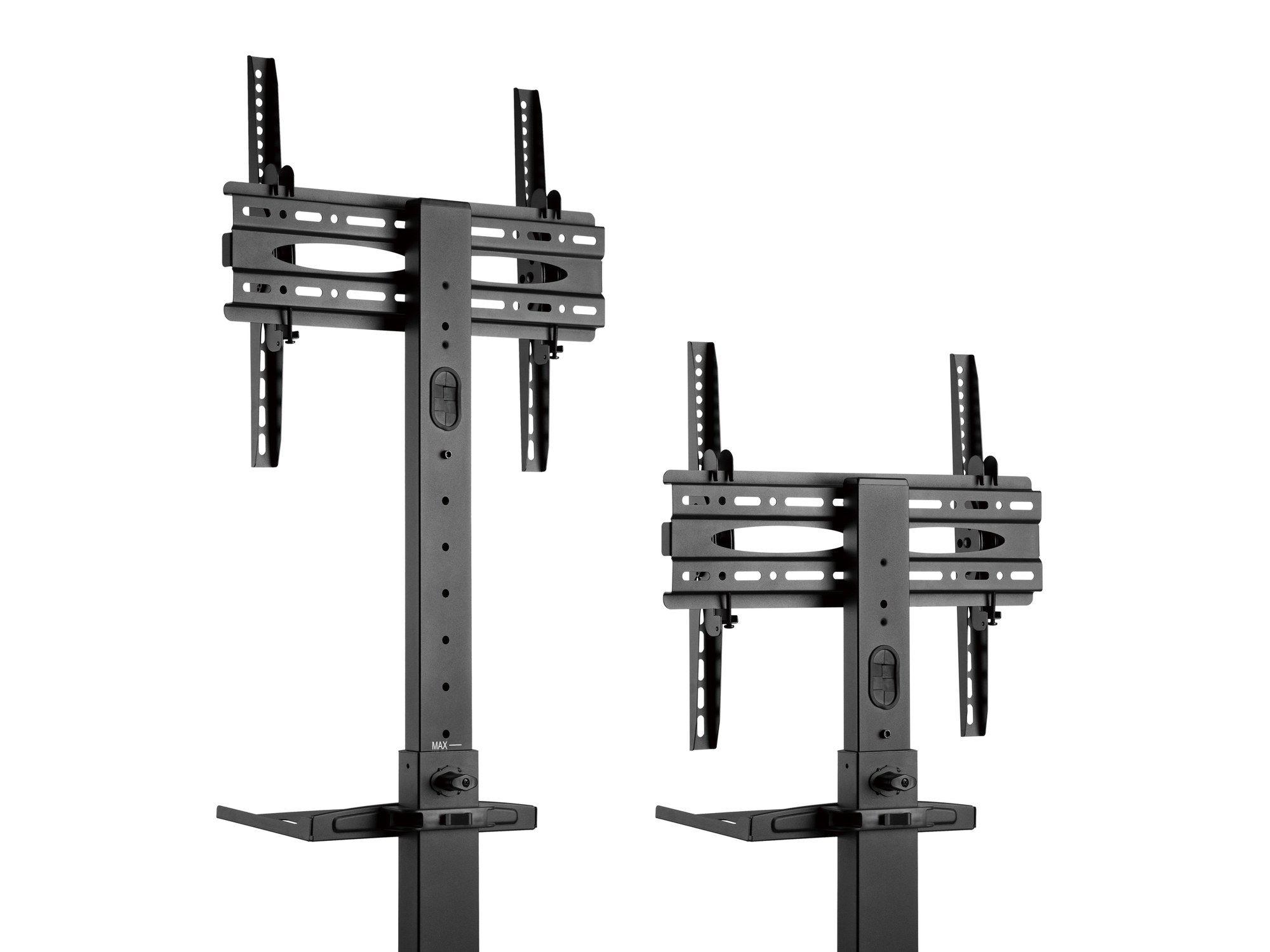 Suporte de Chão Móvel para TV EQUIP 650607 (32–55" - VESA até 400x400 - Preto), miniatura 3