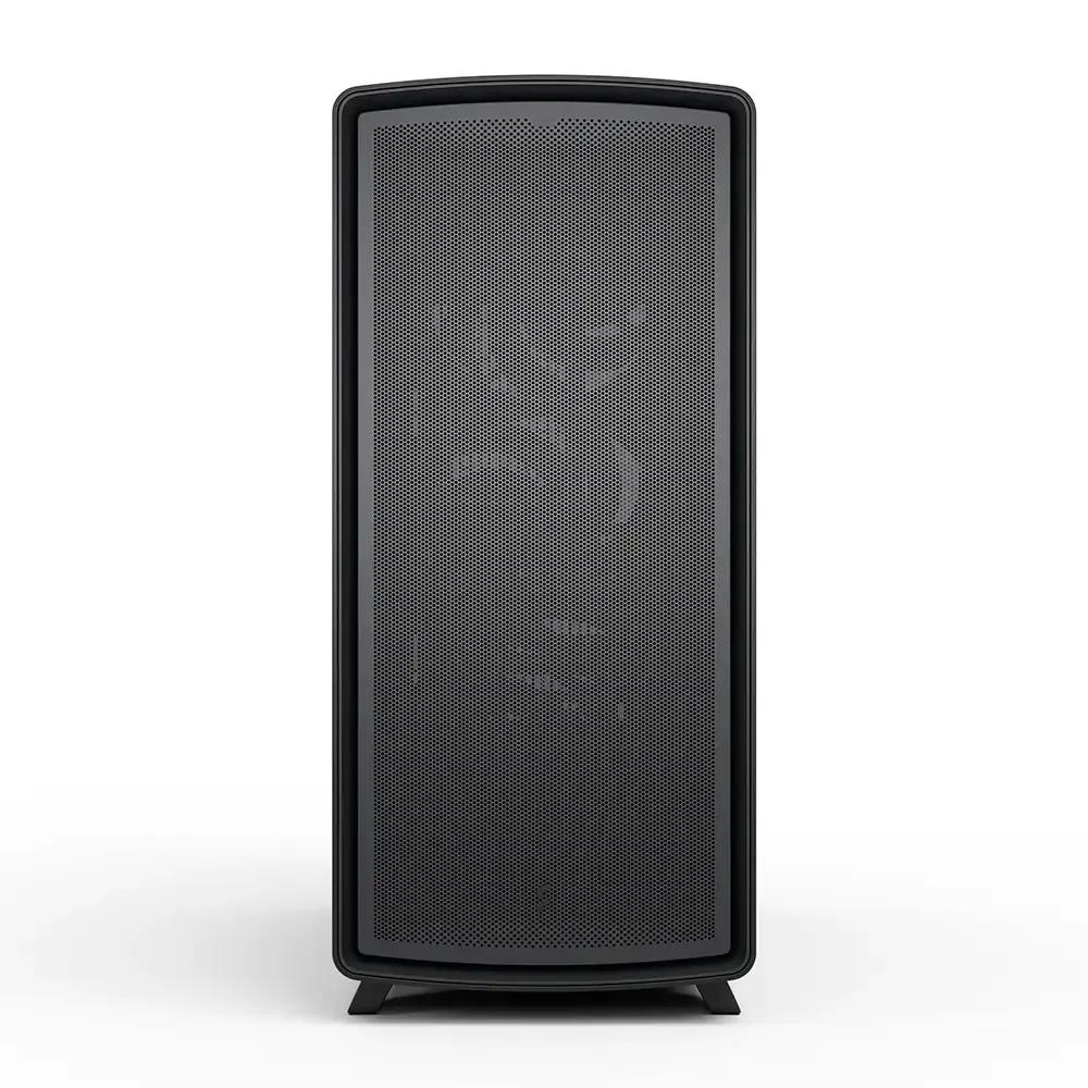 Caixa PC FRACTAL DESIGN Summit Blackout TG Light Tint (Midi Tower - Aço - 17,3 cm - Preto) — miniatura 3