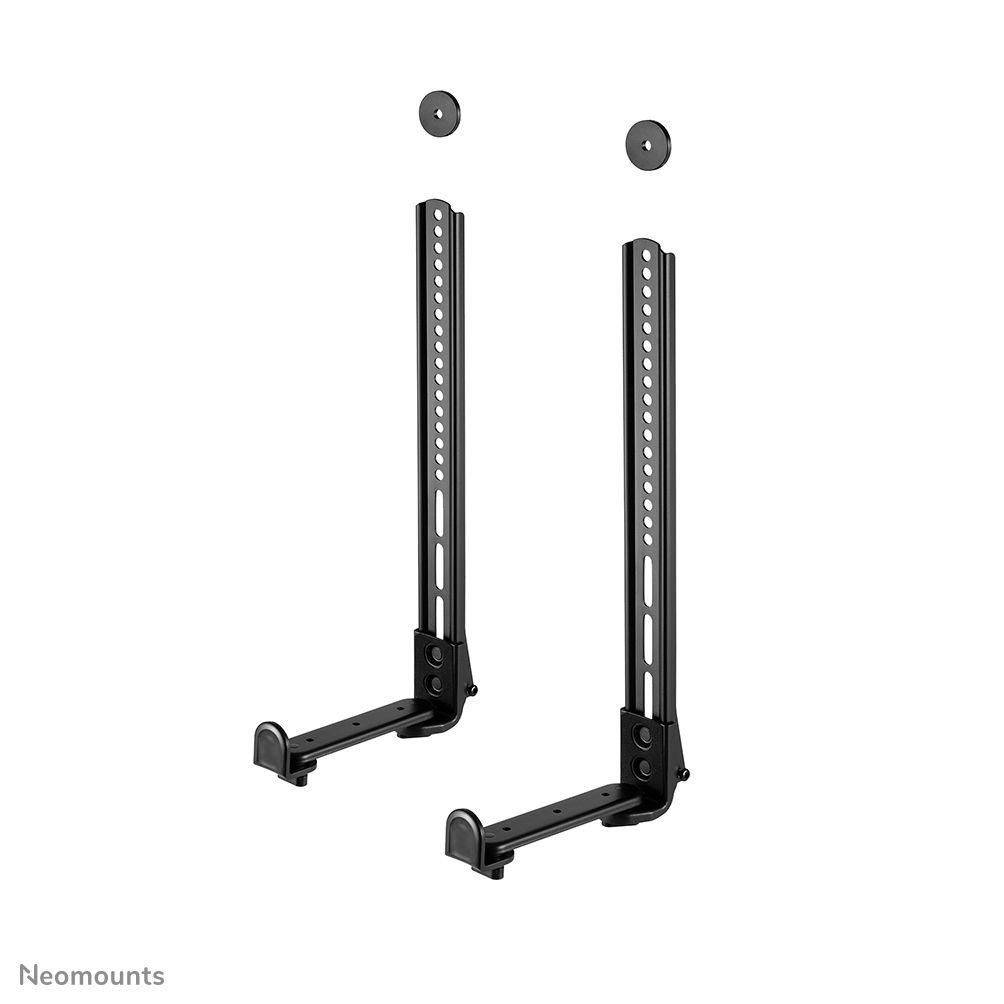 Suporte de Parede para Soundbar NEOMOUNTS AWL29-650BL1 (15 kg - Parede - Preto)