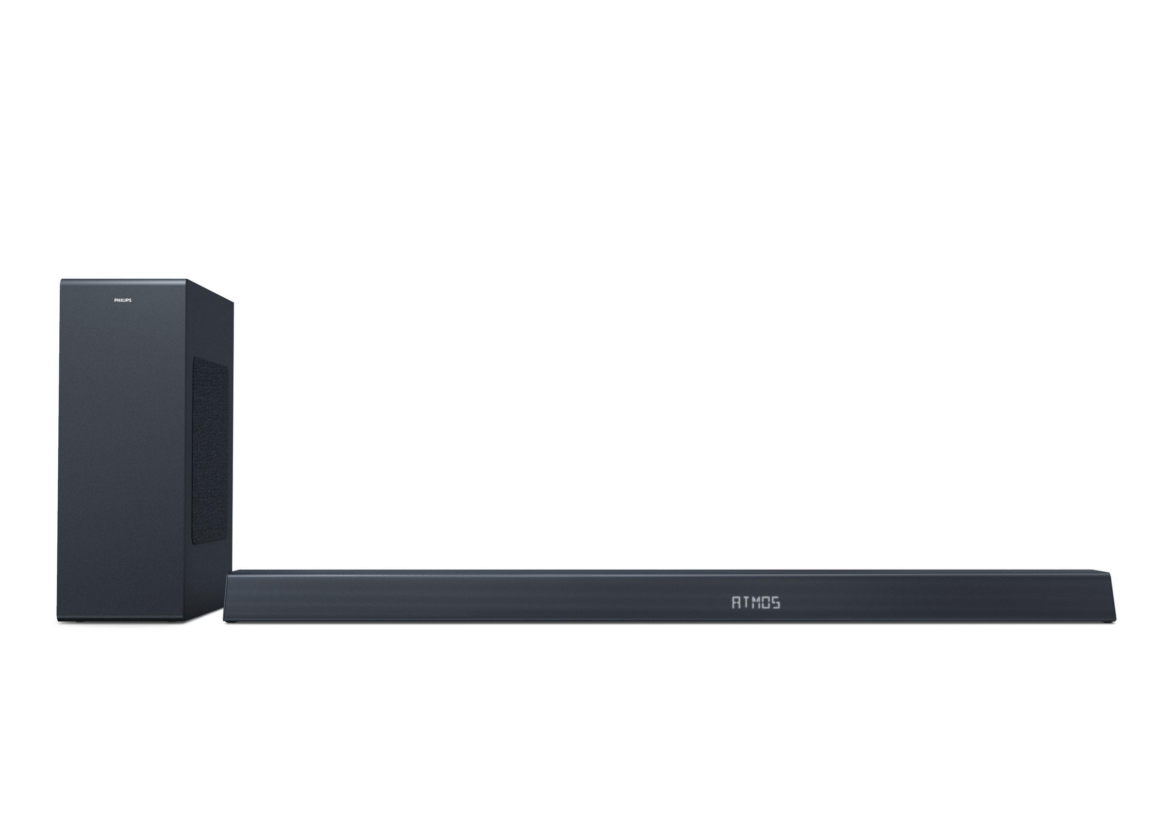 Barra de Som PHILIPS TAB8805/10 (300 W - Sem fios - Preto) — miniatura 2