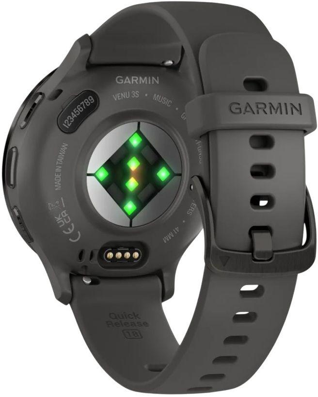 Smartwatch GARMIN Venu 3S (Redondo - Android, iOS - AMOLED - Cinzento) — miniatura 4