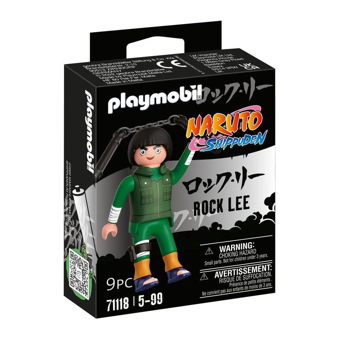 Figura PLAYMOBIL Naruto Shippuden Rock Lee (A partir dos 5 anos - Multicolorido)