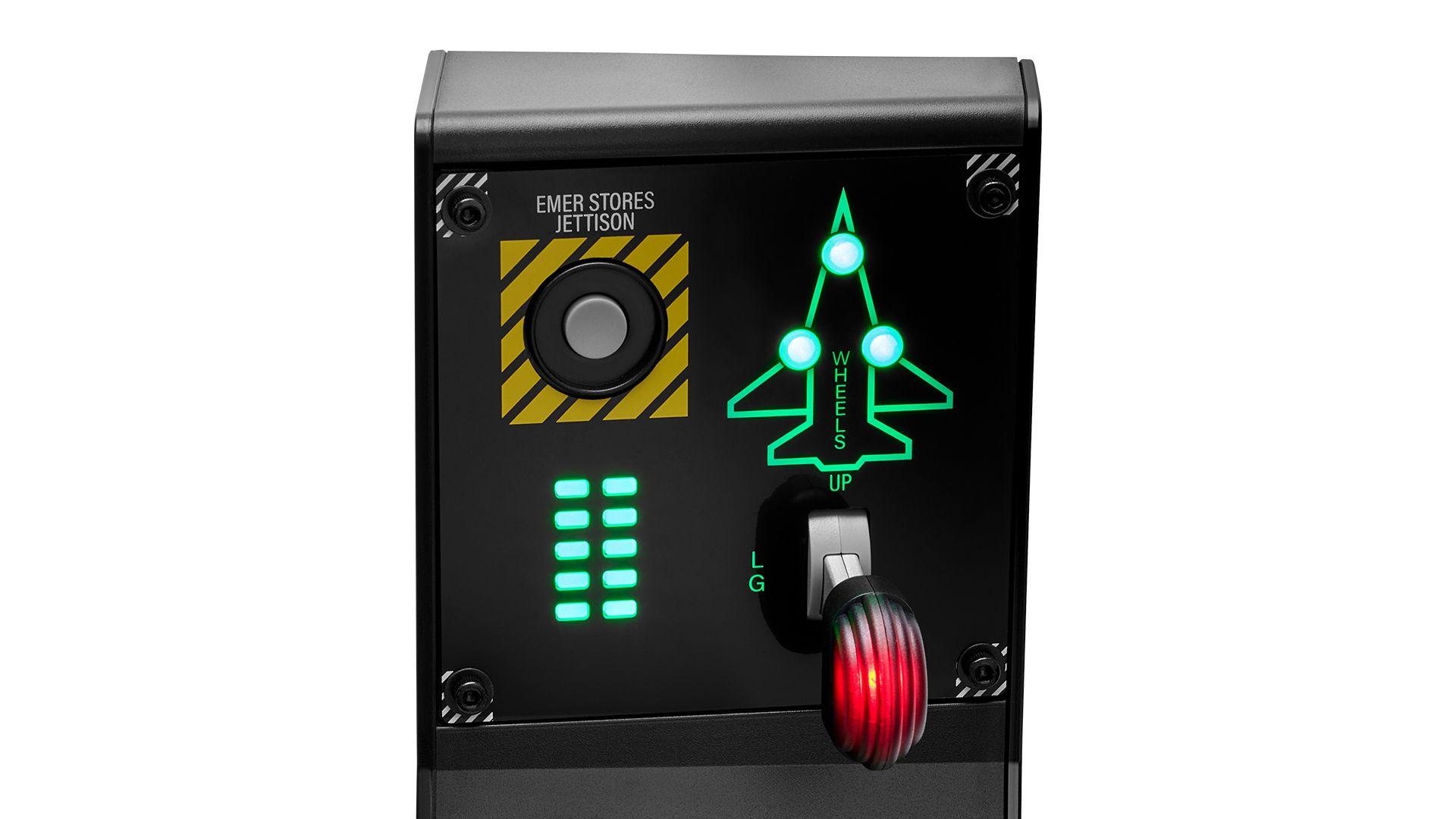 Painel de Controlo de Voo THRUSTMASTER Viper Panel (PC - USB Type-C - Com fios - Preto) — miniatura 3