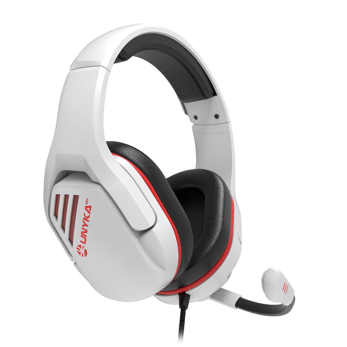 Headset Gaming UNYKACH NOVA GPRO 2.1 (Binaural - Com fios - Circum-aural - Branco), miniatura 2