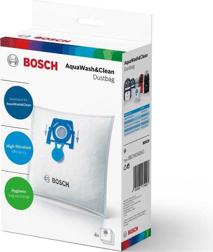 Sacos para Aspirador BOSCH BBZWD4BAG (Branco)
