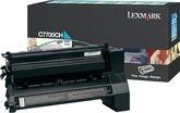Toner LEXMARK C7700CH (10 000 páginas - LEXMARK C-770/772 - Ciano)