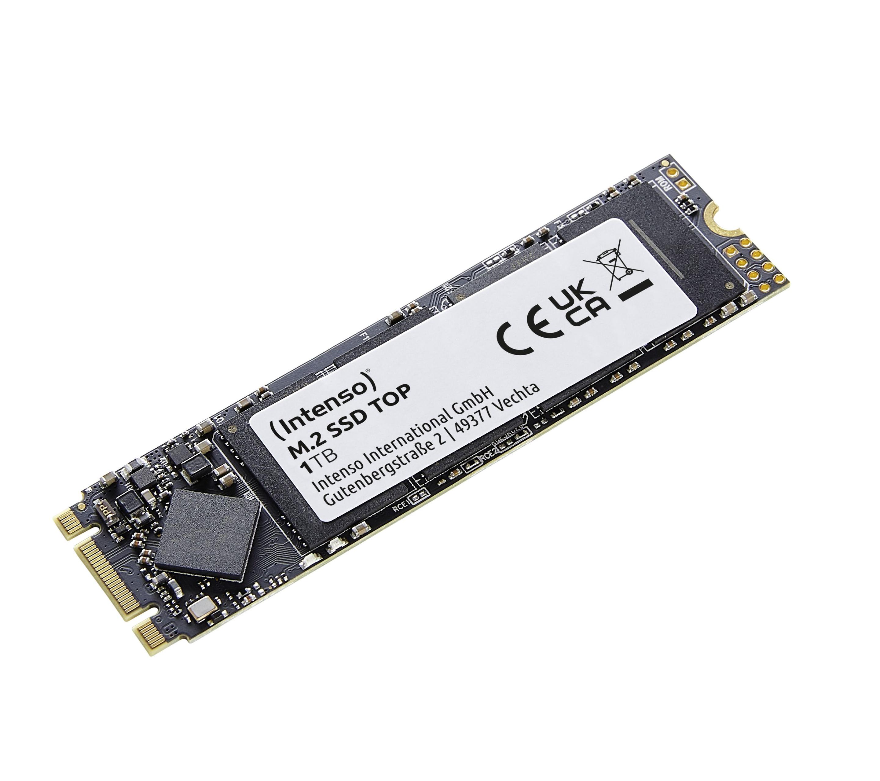 Disco SSD Interno INTENSO Top 3832460 (1TB - M.2 2280 - SATA III)