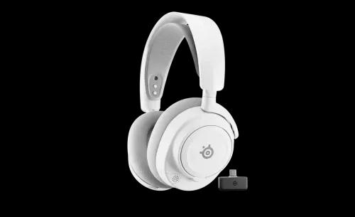 Headset Gaming STEELSERIES Arctis Nova 7X Wireless Gen 2 (Binaural - Sem fios - Circum-aural - Branco)