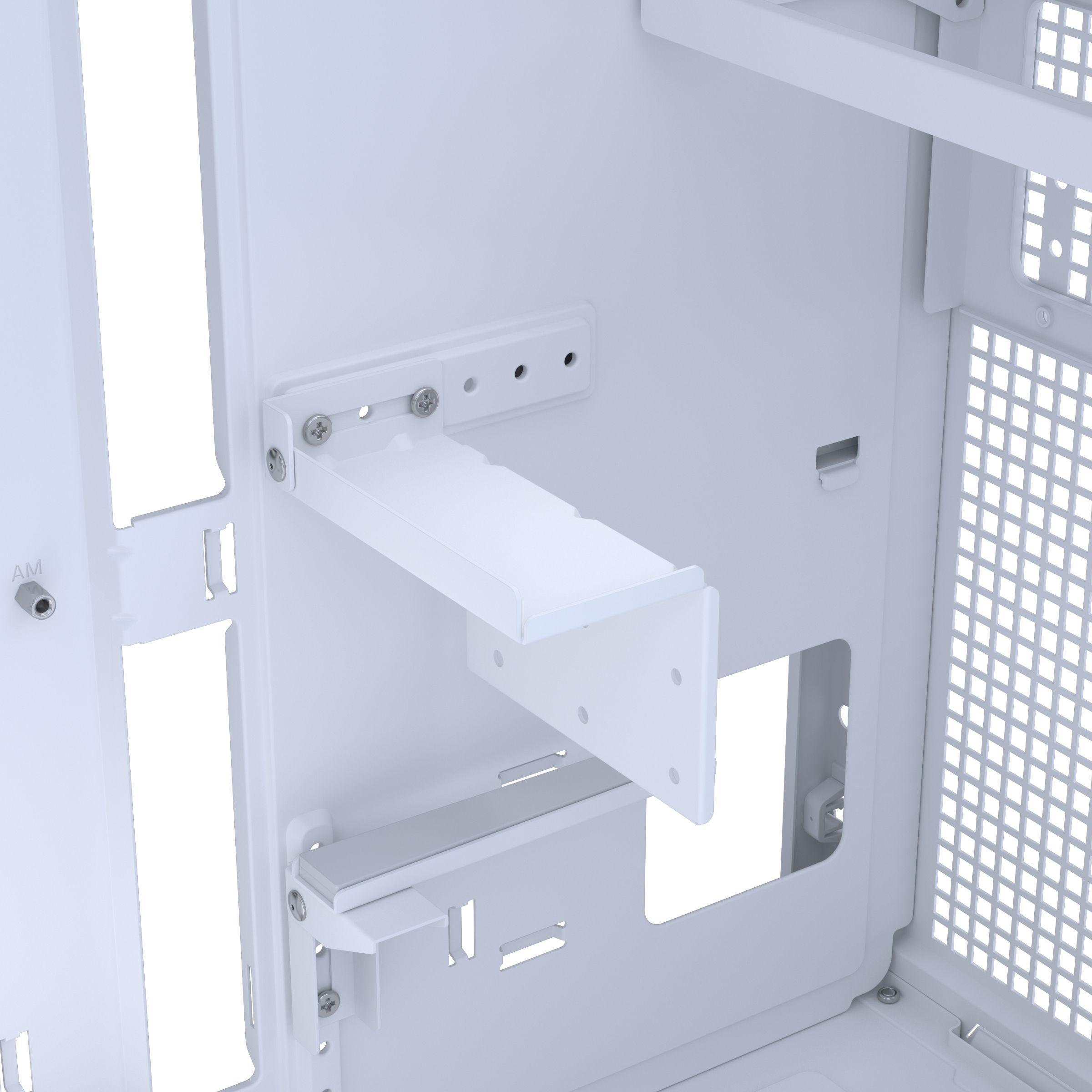 Caixa PC ASUS PRIME AP303 TG (micro ATX, Mini-ITX, ATX - Midi Tower - Metal - Branco) — miniatura 10