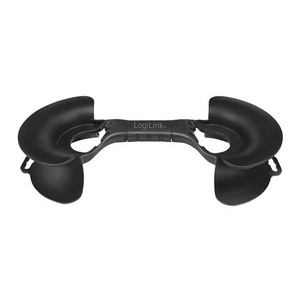 Enrolador de Cabos LOGILINK KAB0068 (Polipropileno - Preto), miniatura 2