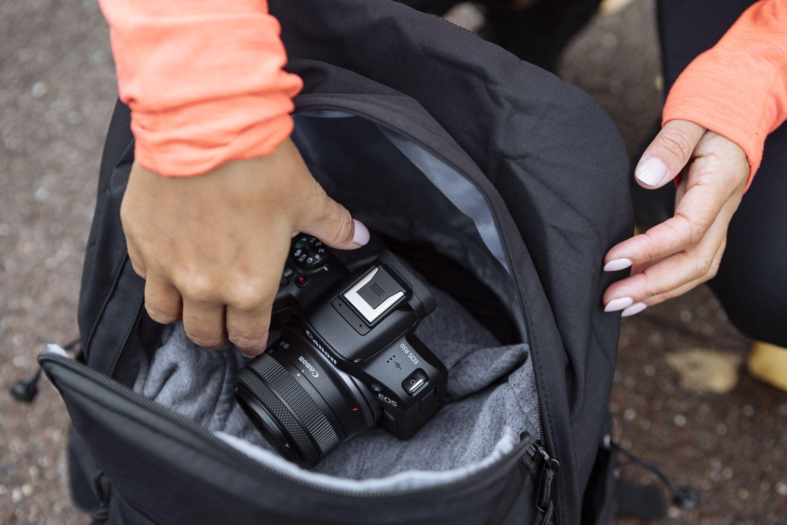 Máquina Fotográfica Mirrorless CANON EOS R50 Kit Duplo (1620000 dot - Preto), miniatura 12