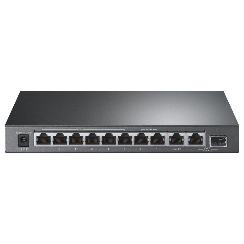 Switch de Rede TP-LINK TL-SG1210PP (Gigabit Ethernet - 20 Gbit/s - Preto), miniatura 2