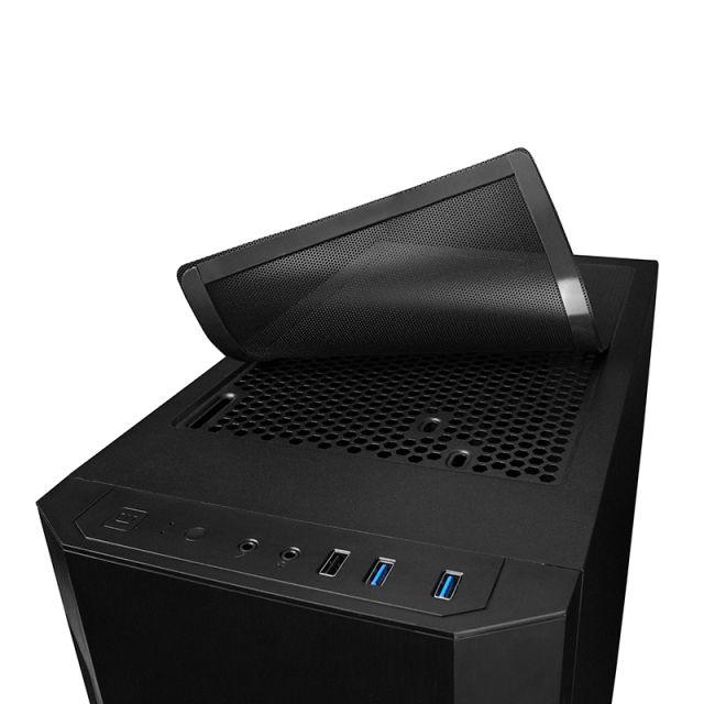 Caixa PC CHIEFTEC AS-01B-OP (ATX, Micro ATX, Mini-ITX - Full Tower - SPCC de 0,5 mm - Preto) — miniatura 7