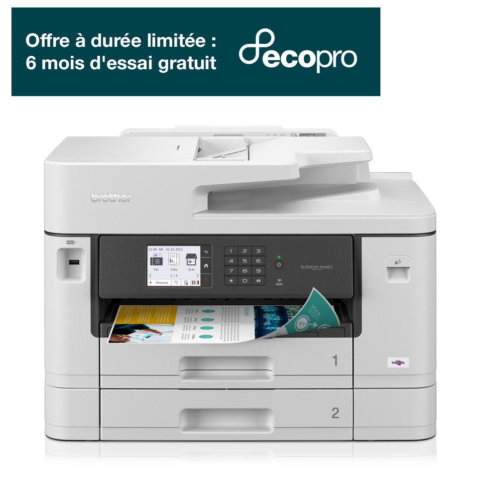 Impressora Multifunções Jato de Tinta BROTHER MFC-J5740DW (A3 - Impressão a cores - 250 folhas - Branco) — miniatura 3