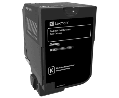 Toner LEXMARK 74C2HKE (Lexmark CS720, CS725 - Preto)