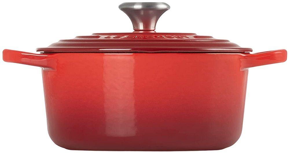 Caçarola Redonda de Ferro Fundido LE CREUSET Signature (Ferro fundido - Vermelho), miniatura 3