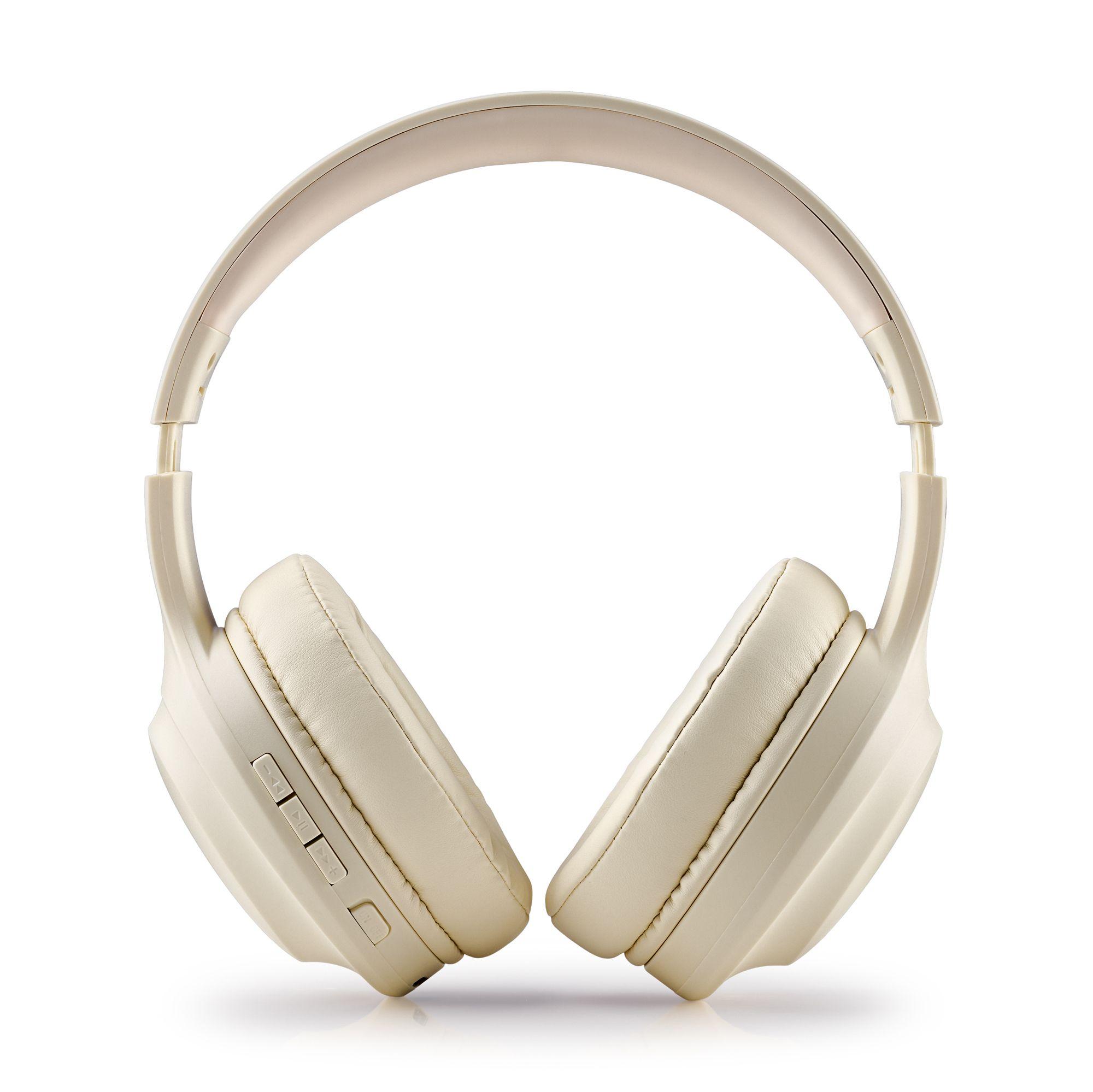 Auscultadores NGS ARTICA GLACIER (Binaural - Com fios e sem fios - Circum-aural - Bege), miniatura 2