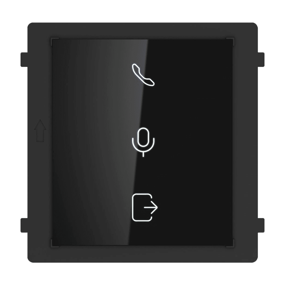 Módulo de Extensão para Vídeo Porteiro HIKVISION DS-KD-IN (Indicadores LED - IP65 - Preto)