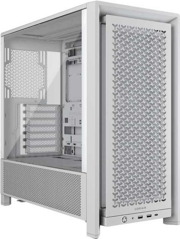 Caixa PC CORSAIR FRAME 4000D RS Airflow (Midi-Tower - E-ATX - Branca)