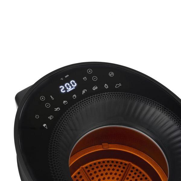 Fritadeira a Ar Independente PRINCESS Cyclone Vision (1500 W - Digital - Preto) — miniatura 4