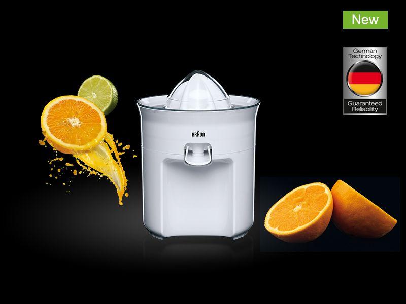 Espremedor de Citrinos Elétrico BRAUN CJ3050 (Verde e Branco), miniatura 2