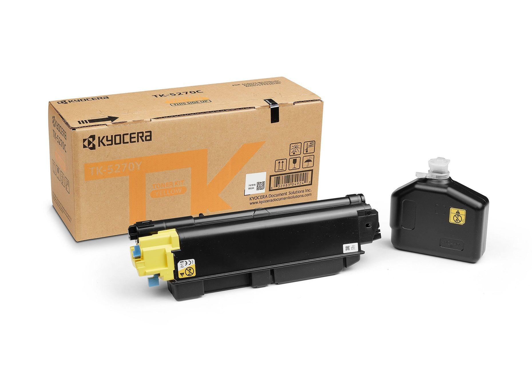 Toner KYOCERA TK-5270Y (6000 páginas - Amarelo), miniatura 2