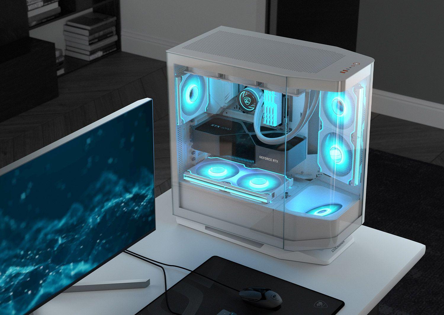 Caixa de Computador COUGAR FV270 ARGB (Midi Tower - 18 cm - 45 cm - Branco) — miniatura 22