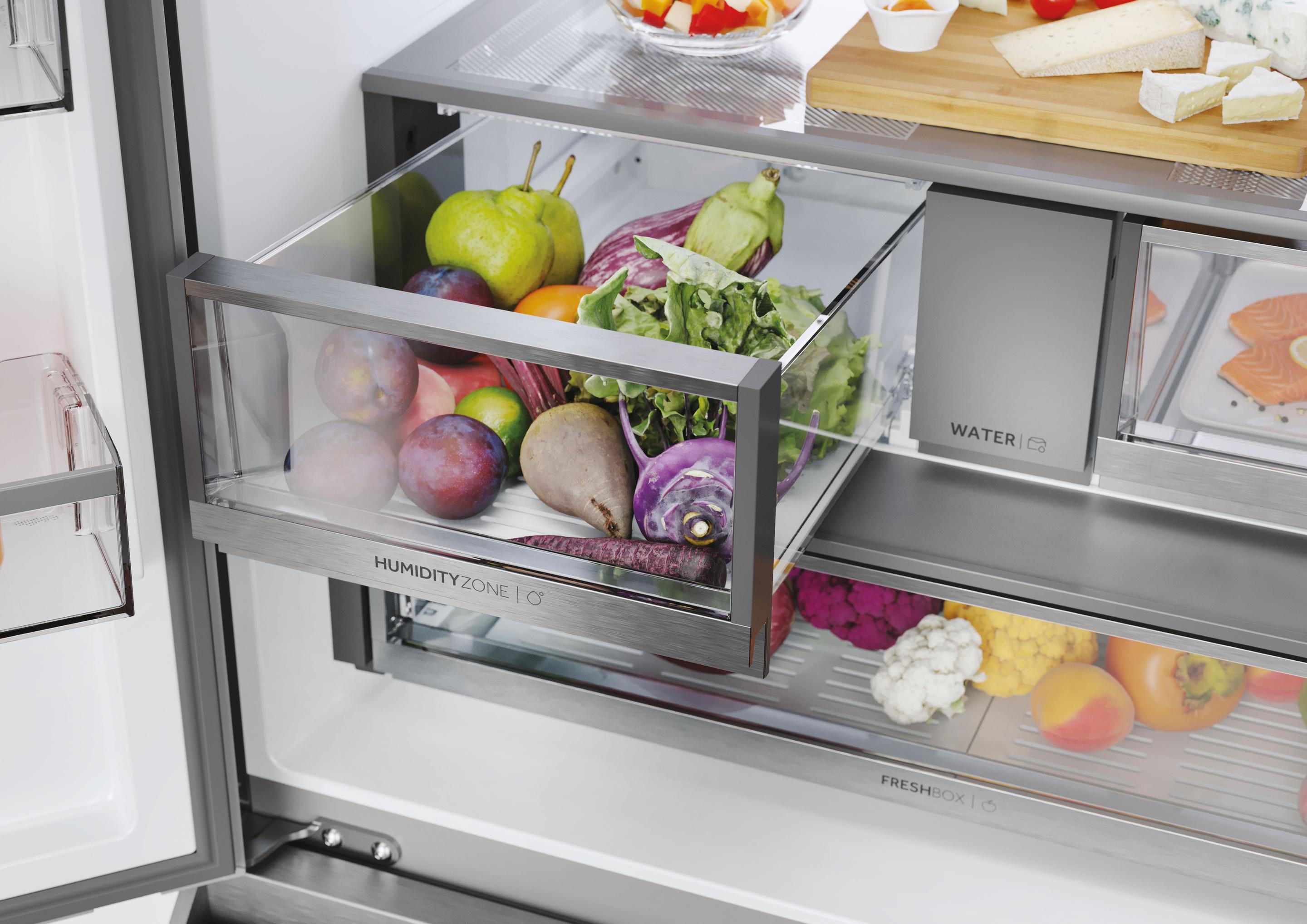 Frigorífico Americano Independente HAIER HFR79F19EFGK (703 L - hOn - 190x90,5x74,8 cm - Inox), miniatura 9