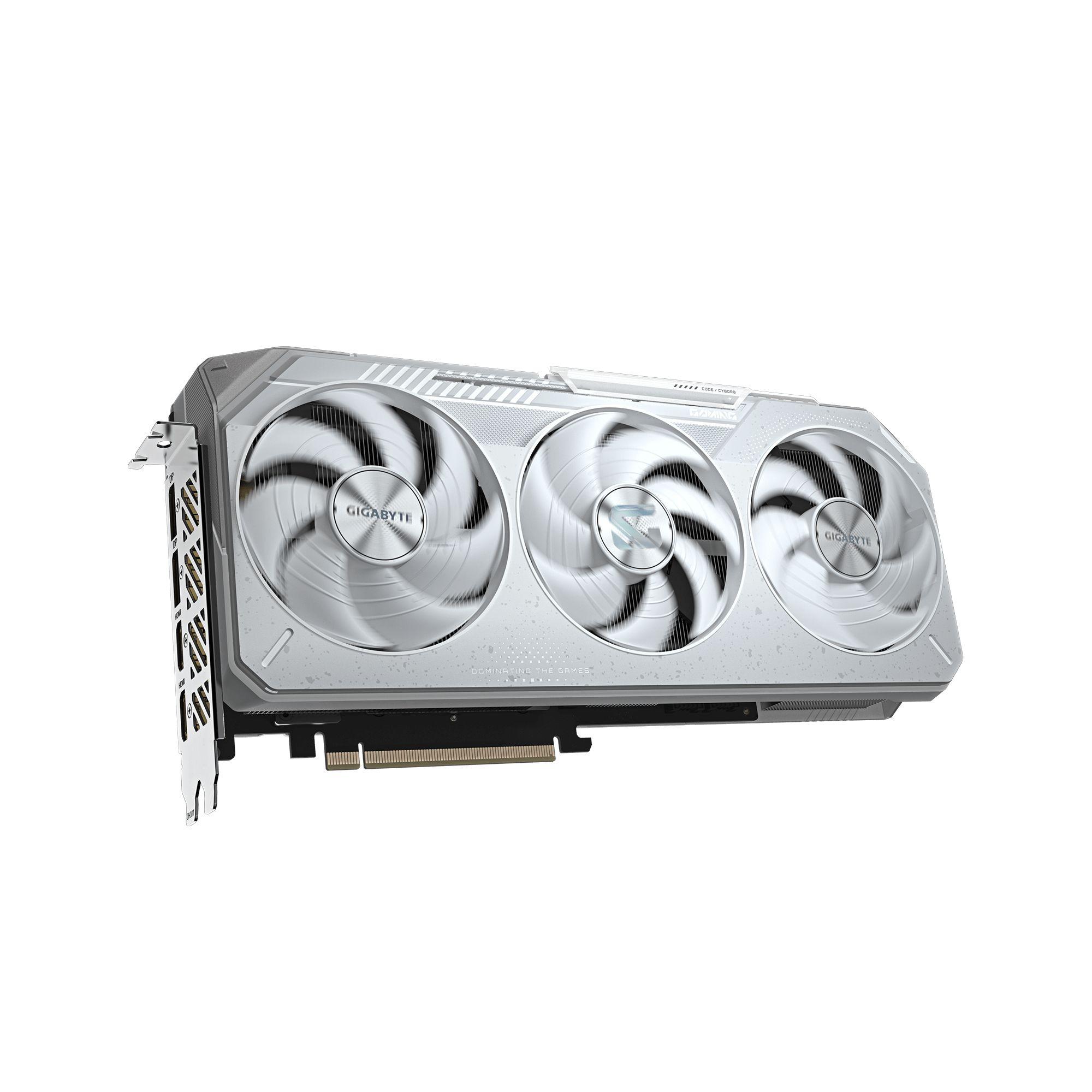 Placa Gráfica GIGABYTE Radeon RX 9070 XT GAMING OC ICE 16G (Radeon RX 9070 XT - 16 GB - 256 bits - Branco) — miniatura 3