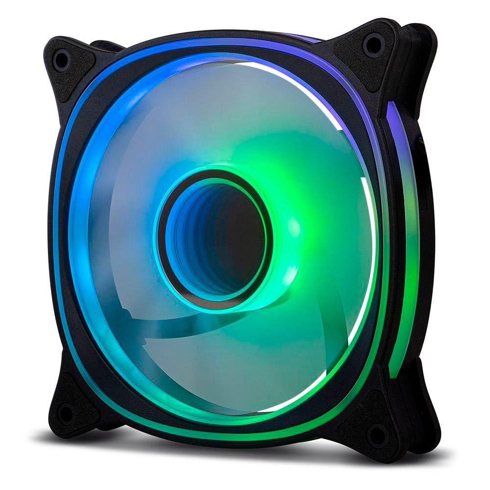 Ventoinha para Caixa de PC NOX Hummer V-Fan (ARGB - Preto), miniatura 2