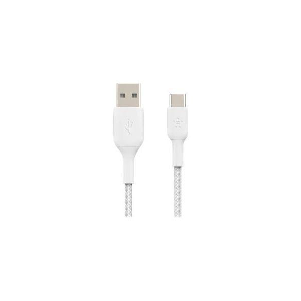 Cabo USB BELKIN CAB002BT1MWH (1 m - USB-C - USB-A - Branco), miniatura 2