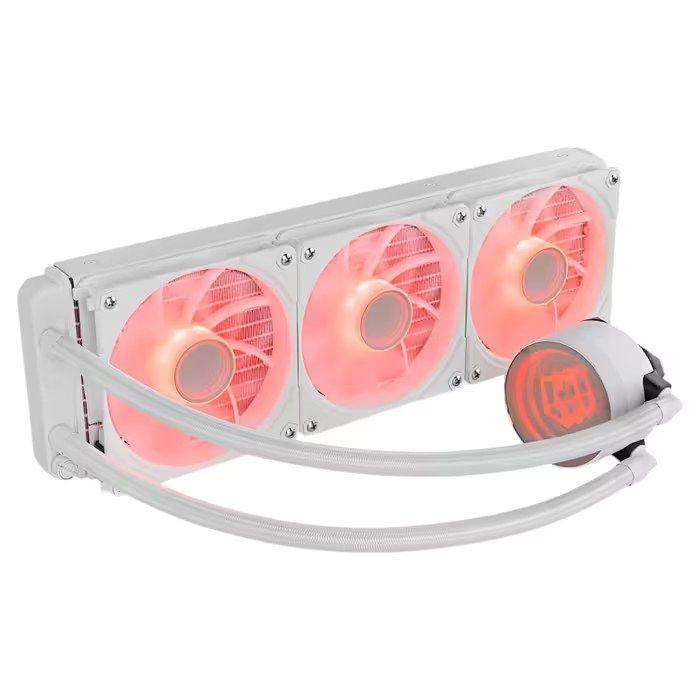 Kit Water Cooling NOX Hummer M-360 ARGB (Branco) — miniatura 3