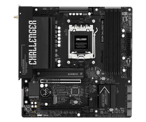 Motherboard ASROCK B850M Challenger WiFi (AM5 - Micro-ATX - Duplo canal) — miniatura 5