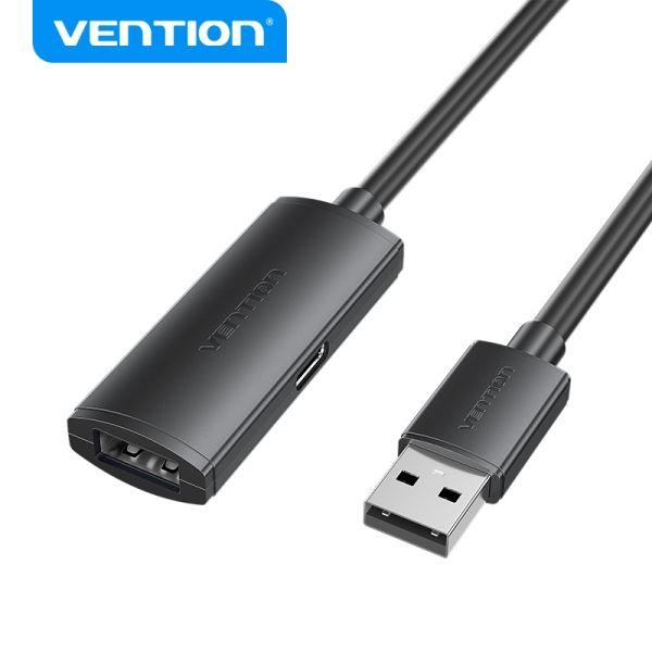 Cabo de Extensão USB Ativo VENTION CBKBL (10 m - USB-A macho - USB-A fêmea - Preto) — miniatura 2